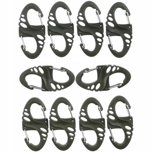 Set 10 carabine S Hook Mil - Tec | Echipament tactic WARGEAR