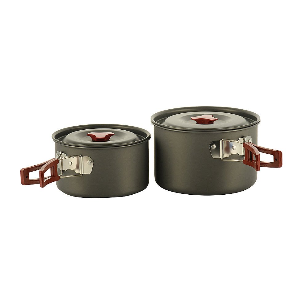 Set Vase Camping aluminiu M - Tac 4 - 5 Persoane | Echipament tactic WARGEAR