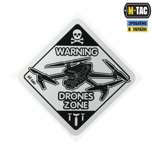 Sticker Drones Zone M - TAC | Echipament tactic WARGEAR