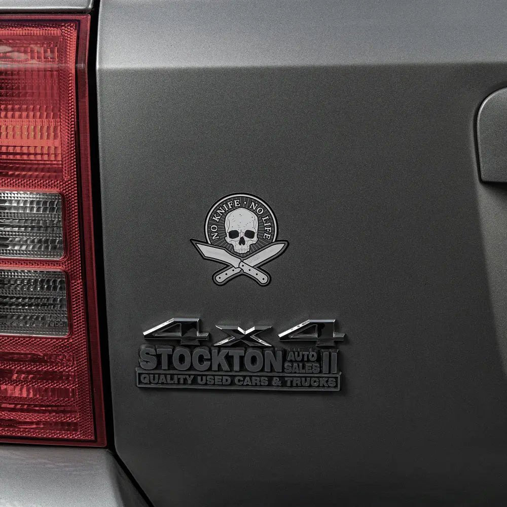 Sticker No Knife No Life M - TAC | Echipament tactic WARGEAR