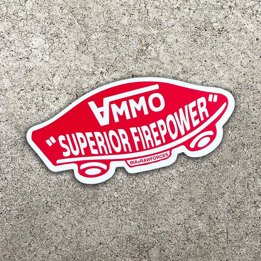 Sticker SUPERIOR FIREPOWER Brothers in Arms | Echipament tactic WARGEAR