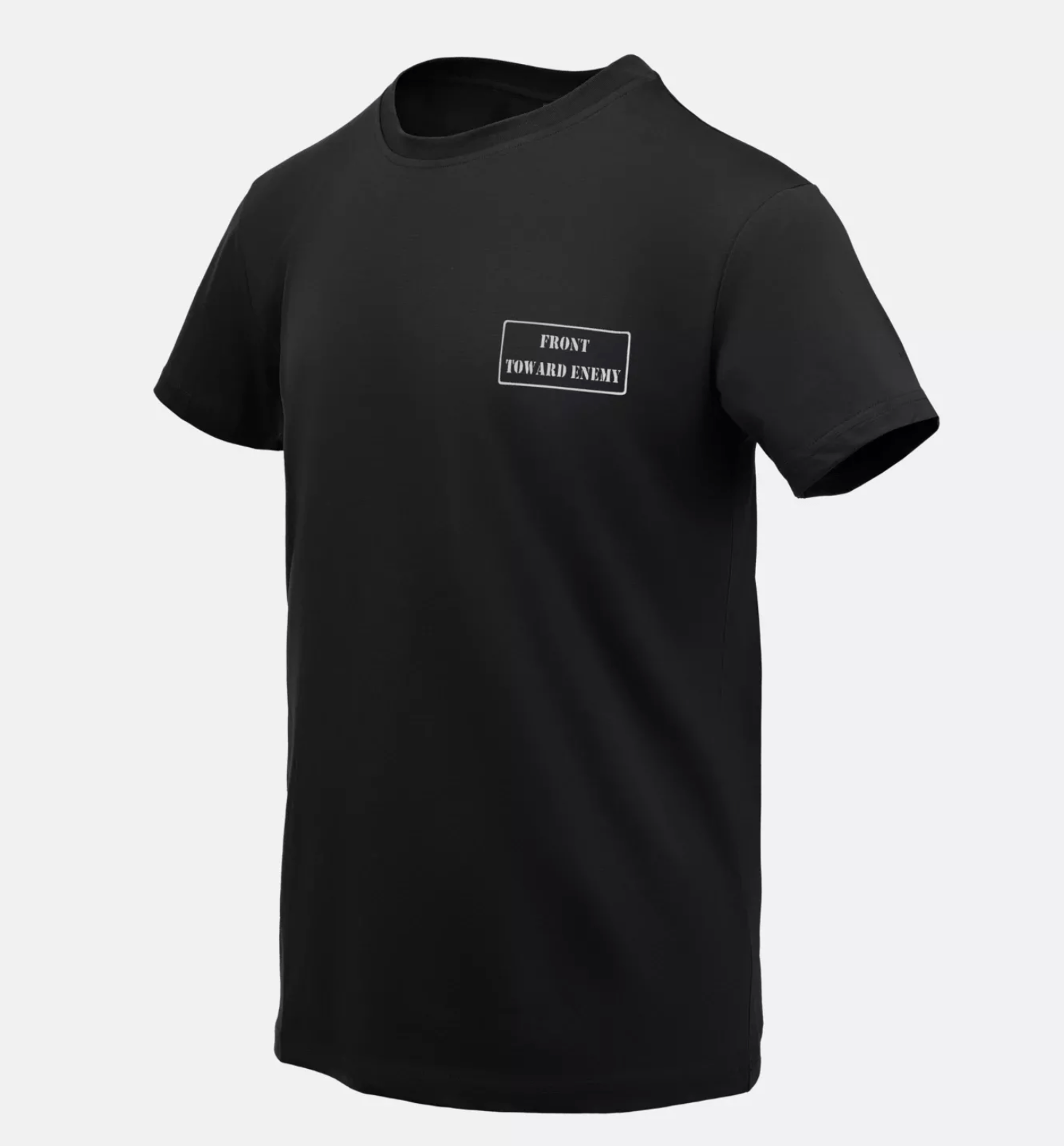 Tricou army Helikon - Tex® Front Toward Enemy negru | Echipament tactic WARGEAR