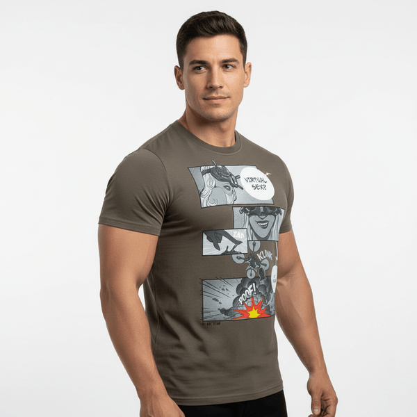 Tricou Comics Drone olive M - TAC | Echipament tactic WARGEAR