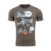 Tricou Comics Drone olive M - TAC | Echipament tactic WARGEAR