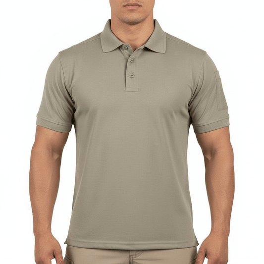 Tricou POLO UTL TOPCOOL® Helikon - Tex® khaki | Echipament tactic WARGEAR