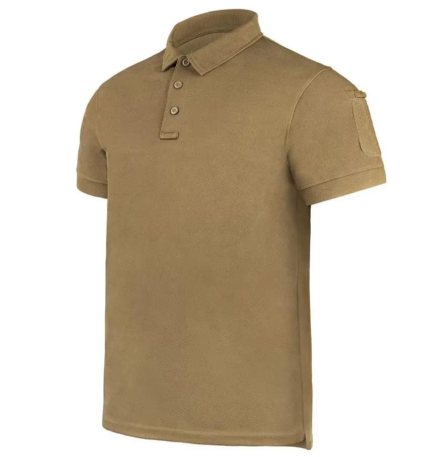 Tricou tactic polo quickdry MIL - TEC coyote | Echipament tactic WARGEAR