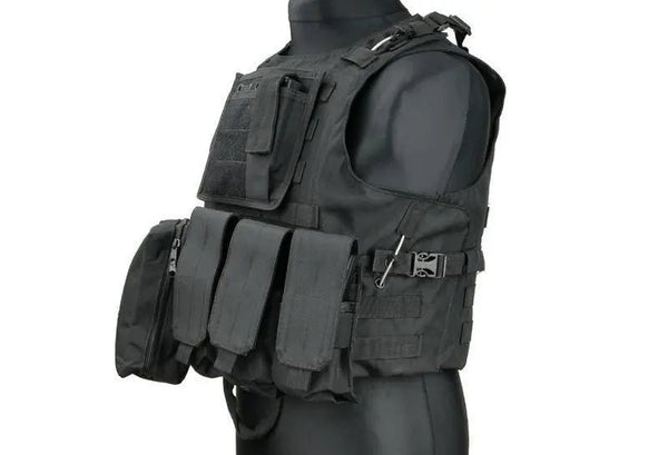 Vesta Lightweight AAV FSBE neagra | Echipament tactic WARGEAR