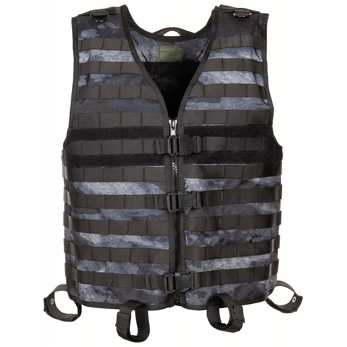 Vesta tactica MFH MOLLE – Black Multicam | Echipament tactic WARGEAR