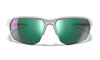 Ochelari tactici Wiley X JAKL CAPTIVATE™ Polarized Green Mirror – Polished White WARGEAR
