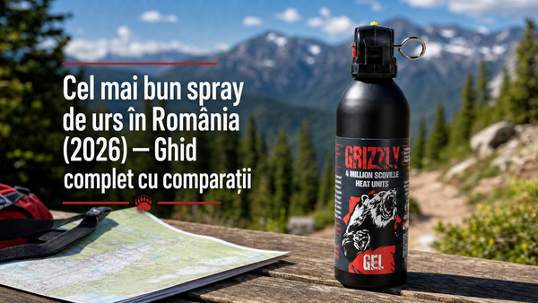 Cel mai bun spray de urs în România (2026) — Ghid complet cu comparații