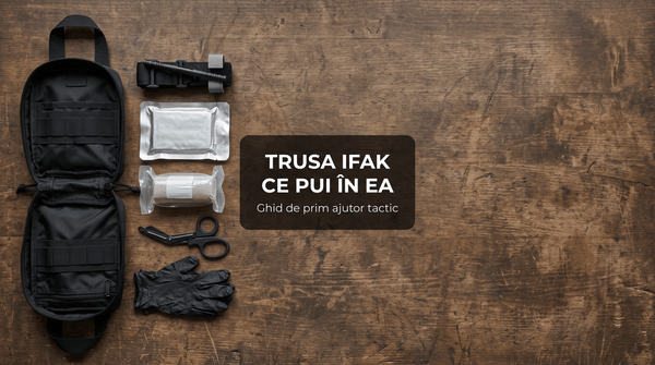 Ghid de prim ajutor tactic: ce pui într-o trusă IFAK (2026) - WARGEAR
