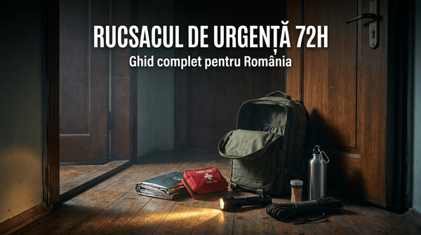 Rucsacul de urgență pentru 72 de ore: ce pui în el și cât te costă în România - WARGEAR