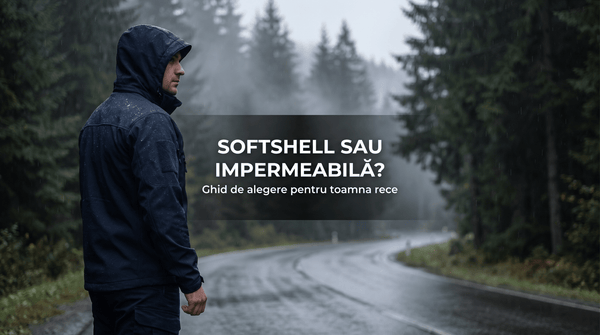 Softshell sau jachetă impermeabilă? Ghid de alegere pentru toamna rece din România (2026) - WARGEAR