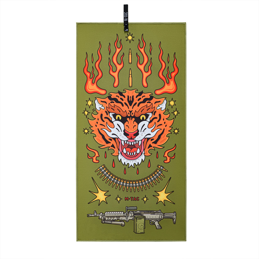 Prosop Microfibra M-TAC Tiger 80×40 cm