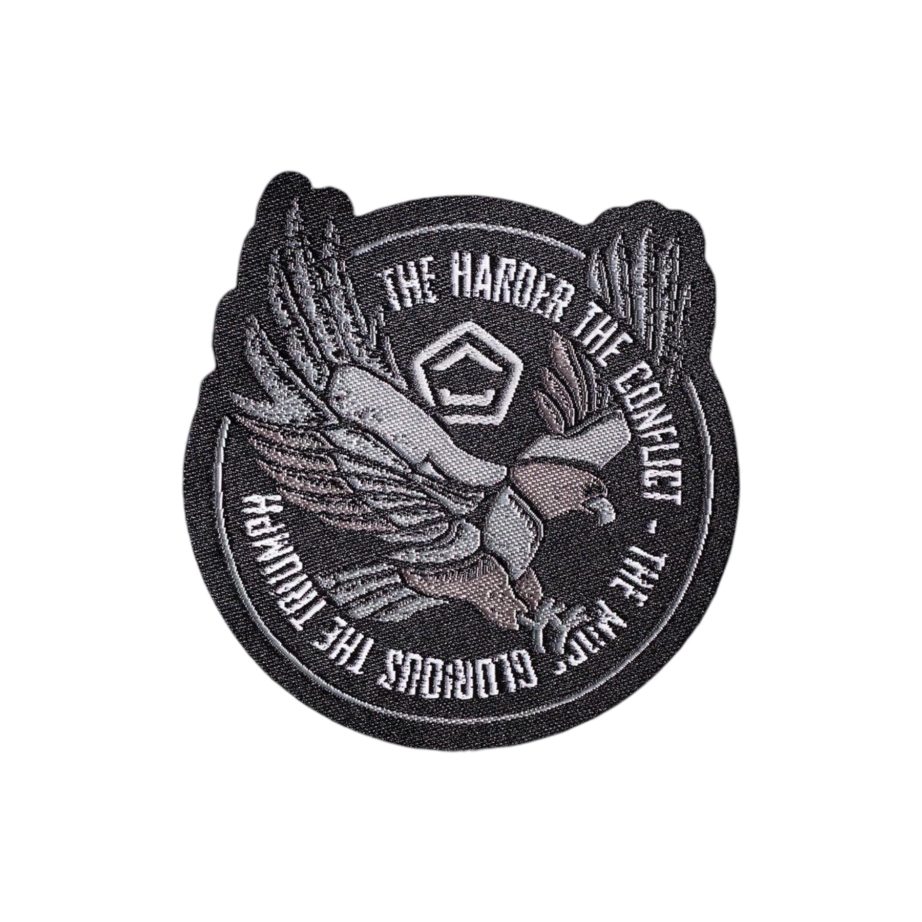 Patch Tesut Pentagon Eagle – The Harder the Conflict