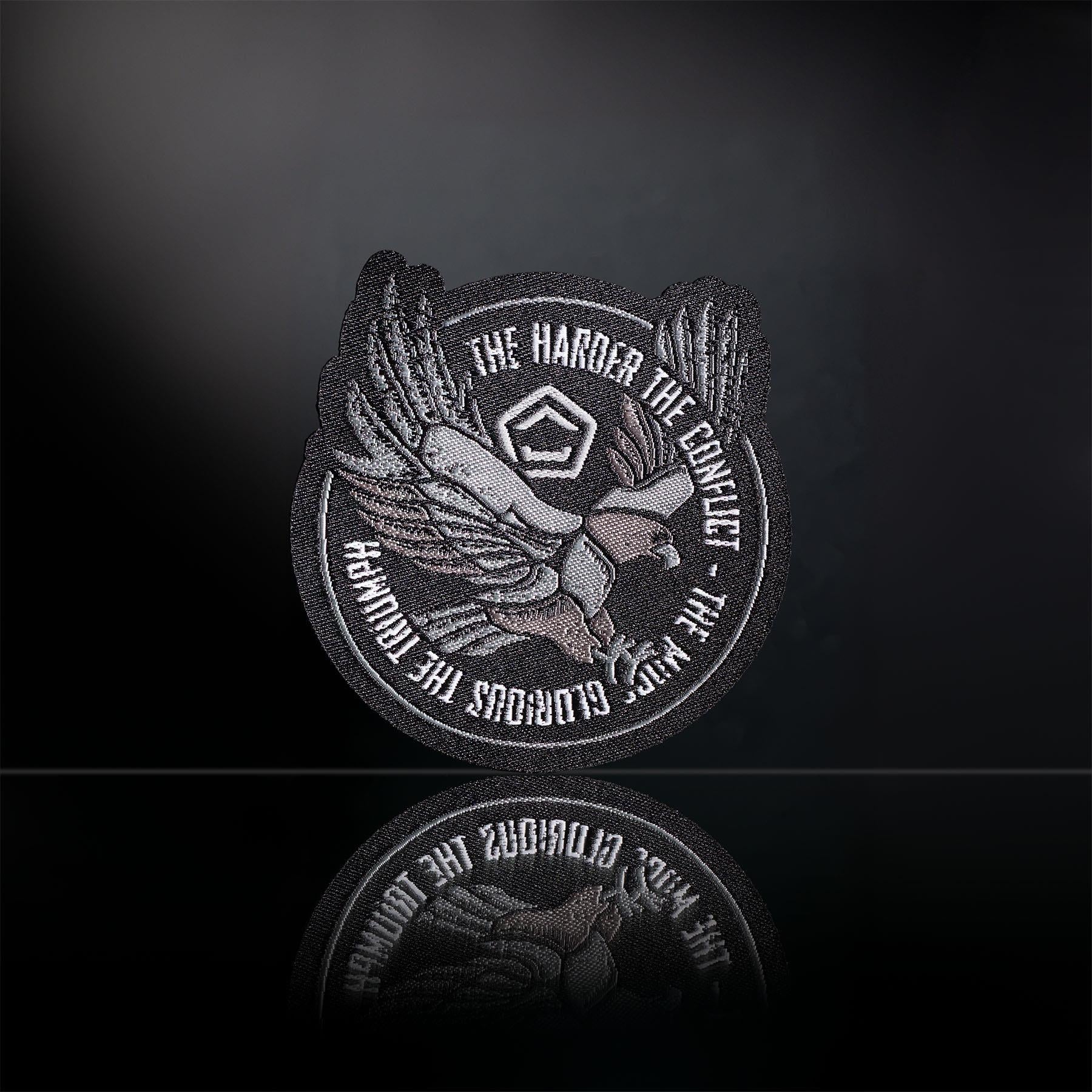 Patch Tesut Pentagon Eagle – The Harder the Conflict