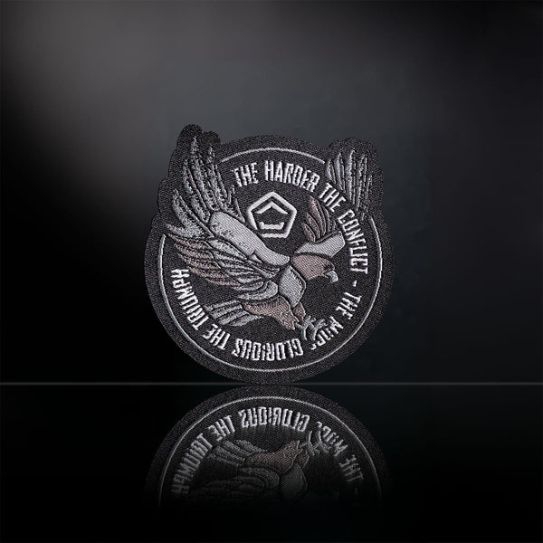 Patch Tesut Pentagon Eagle – The Harder the Conflict