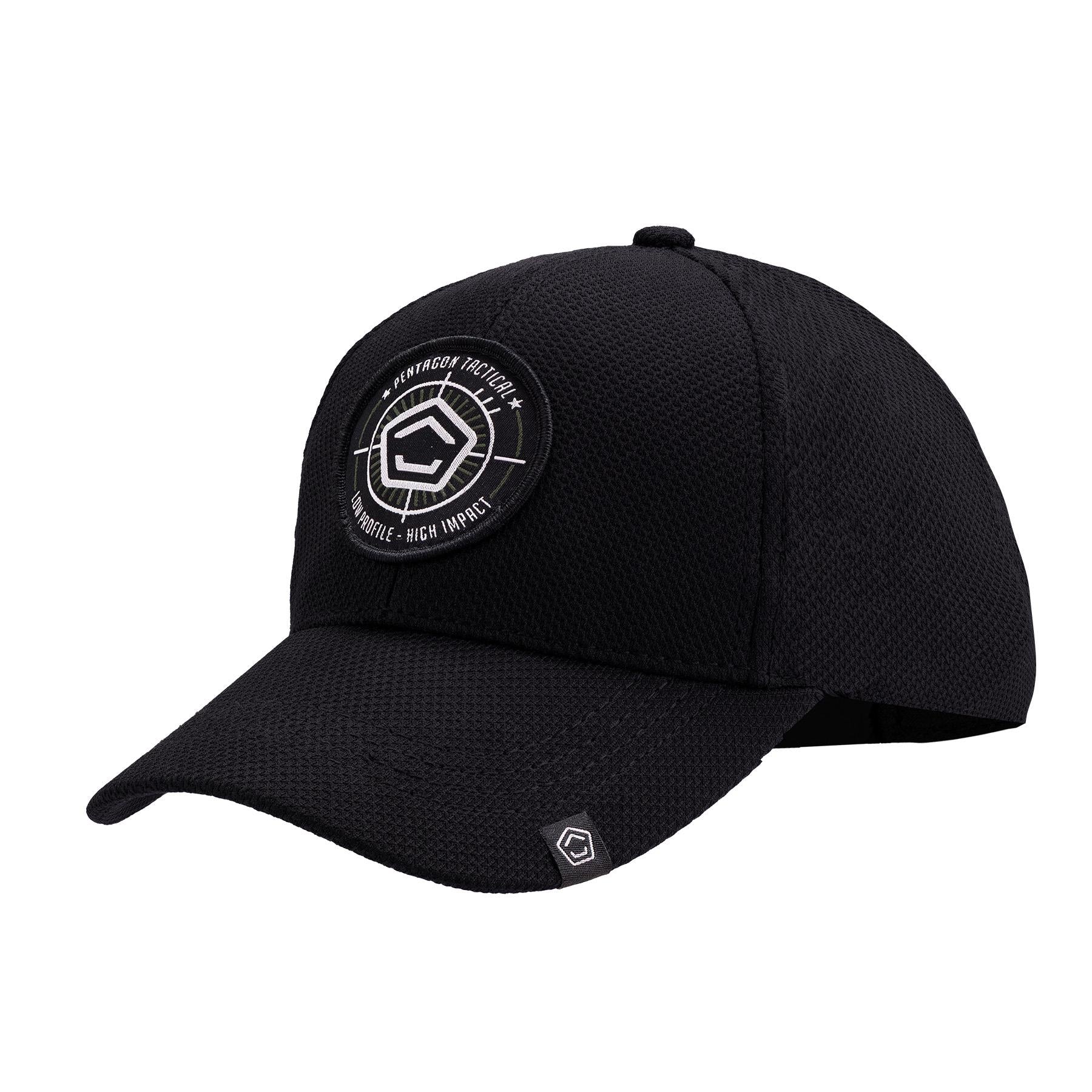 Sapca tactica Pentagon Target Neagra – Mesh Poliester