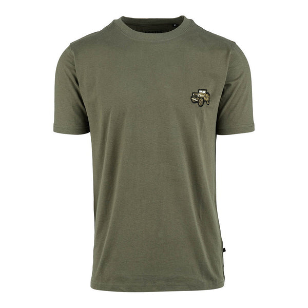 Tricou Army cu Jeep Willys MB Fostex – Olive