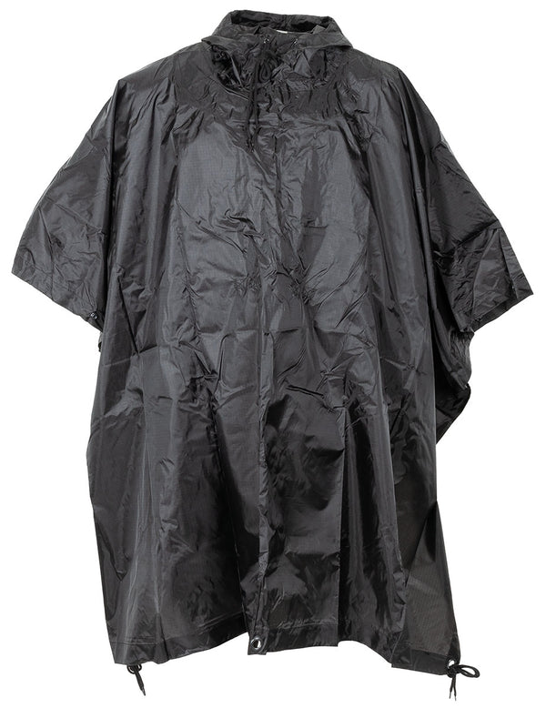 Poncho Ploaie Ripstop MFH 144 x 223 cm – Negru
