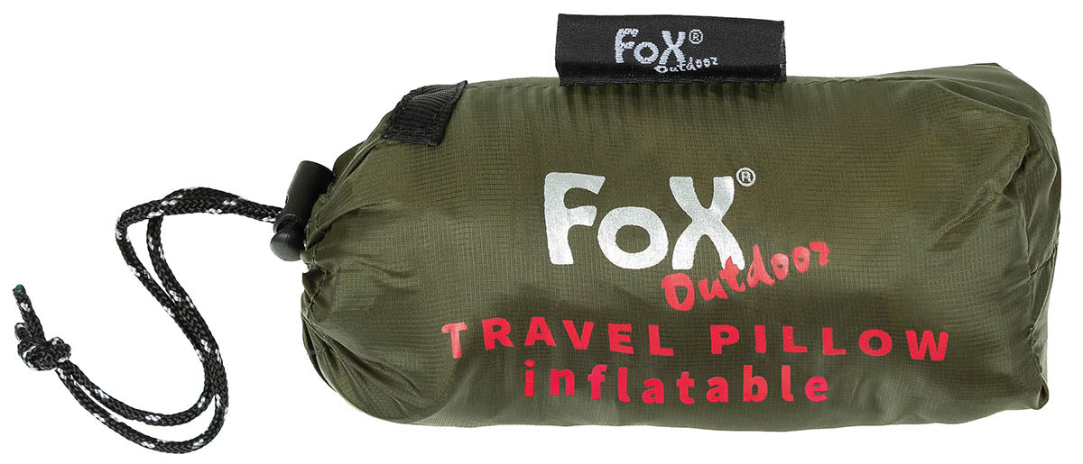 Perna Gonflabila Compacta Fox Outdoor 80 g – Verde Olive