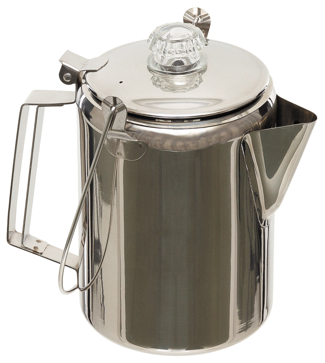 Cafetiera de camping din inox cu sita, 1,2 l – Fox Outdoor