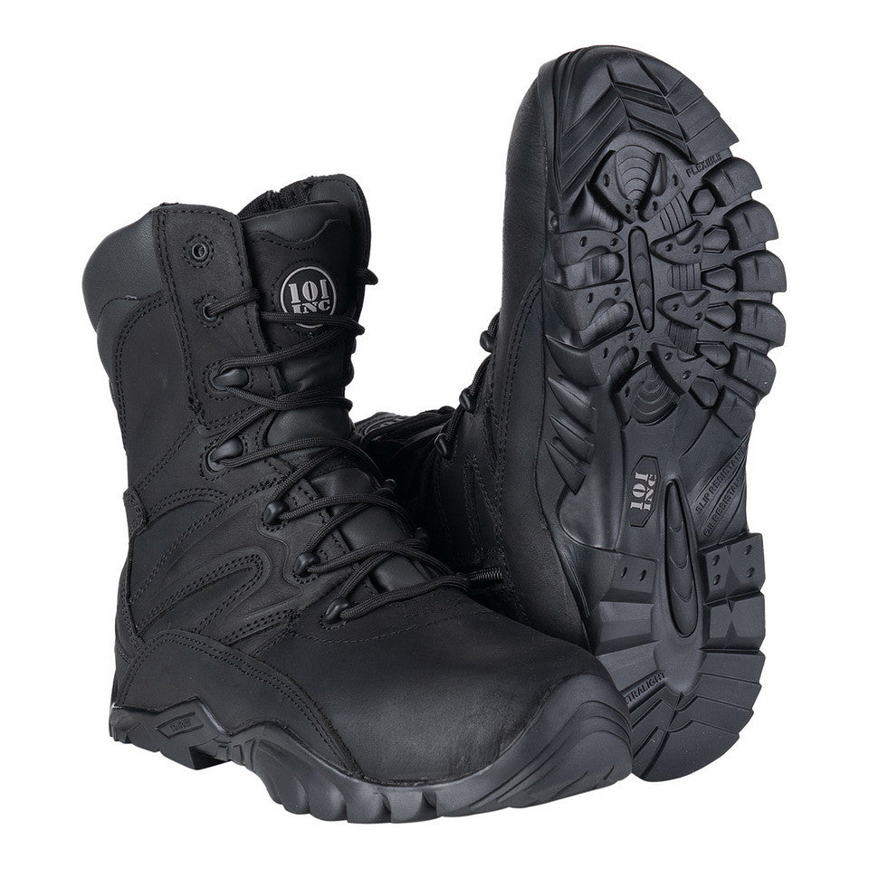 Bocanci Tactici Cordura Fermoar lateral 101 INC Recon – Negri