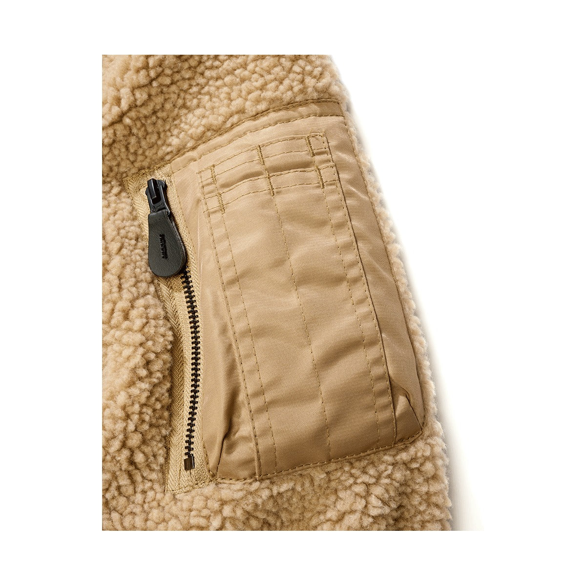 Jacheta bomber fleece sherpa MA1 Brandit - camel