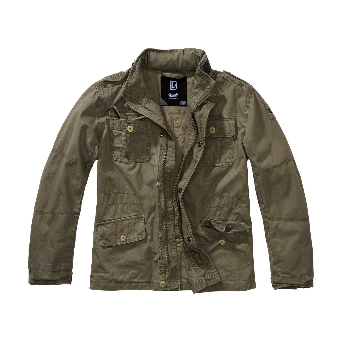 Geaca militara pentru copii Brandit Britannia – Olive