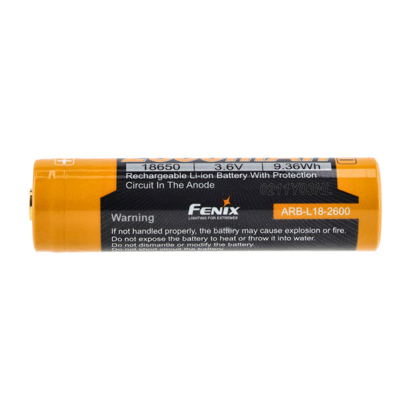 Acumulator 18650 Fenix ARB-L18-2600 2600mAh 3.6V