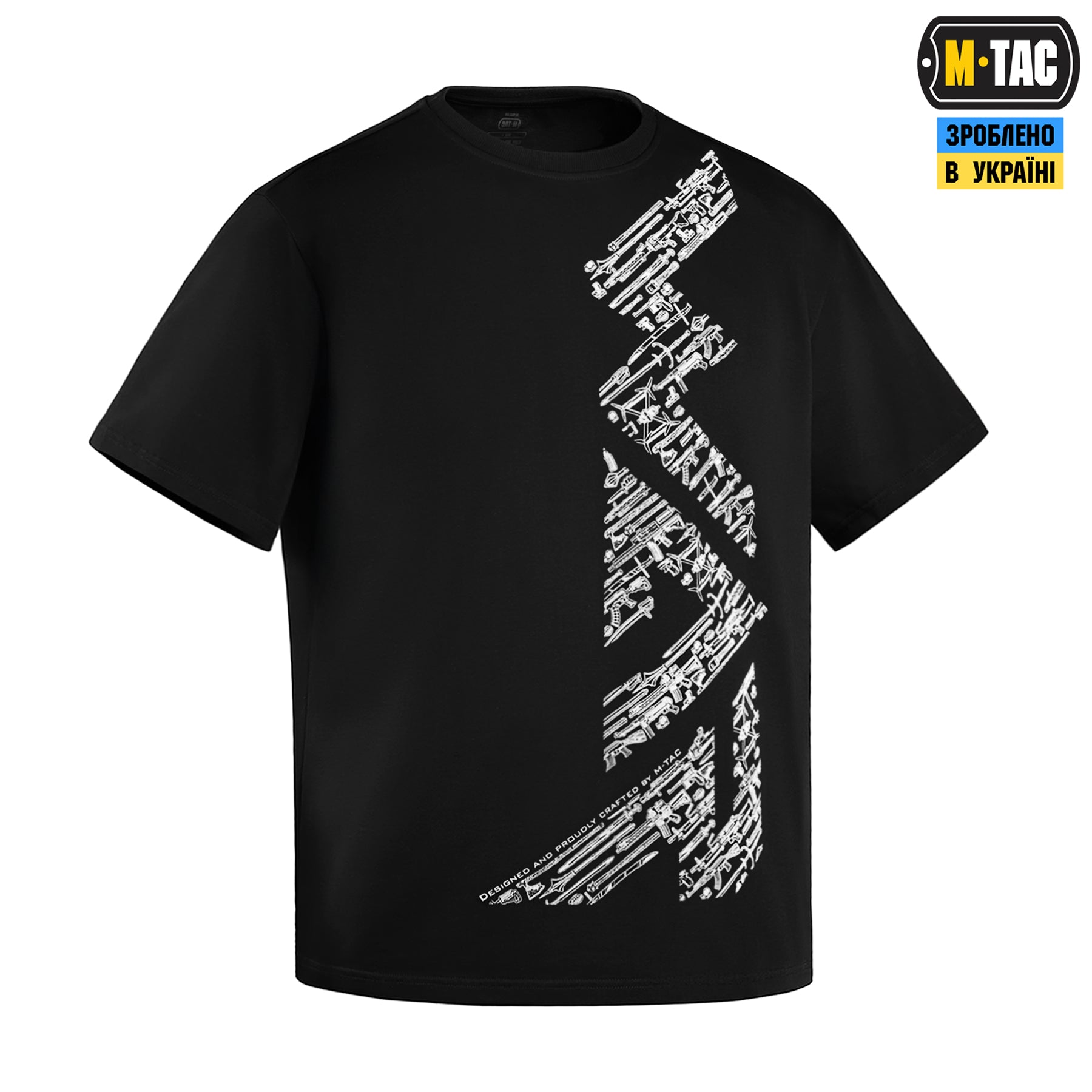 Tricou oversized M-Tac WAR Cotton Hard negru