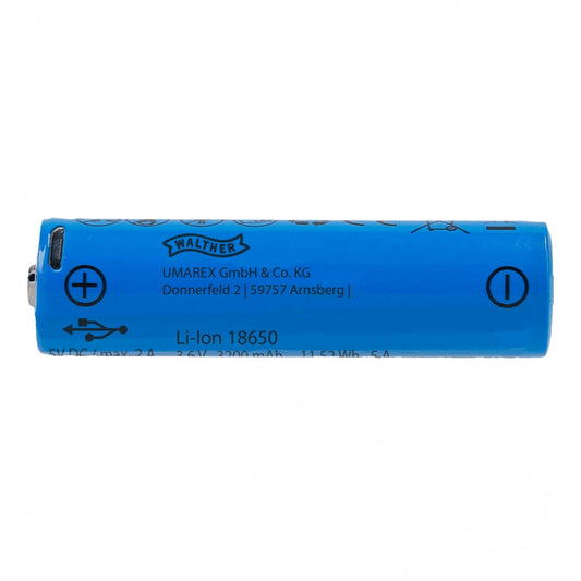 Acumulator 18650 3.7V  3200 mAh reincarcabil USB WARZONESHOP