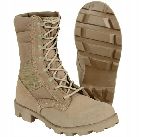 Bocanci Tactici Desert CORDURA® US Khaki Speed Lace – Mil-Tec® WARZONESHOP