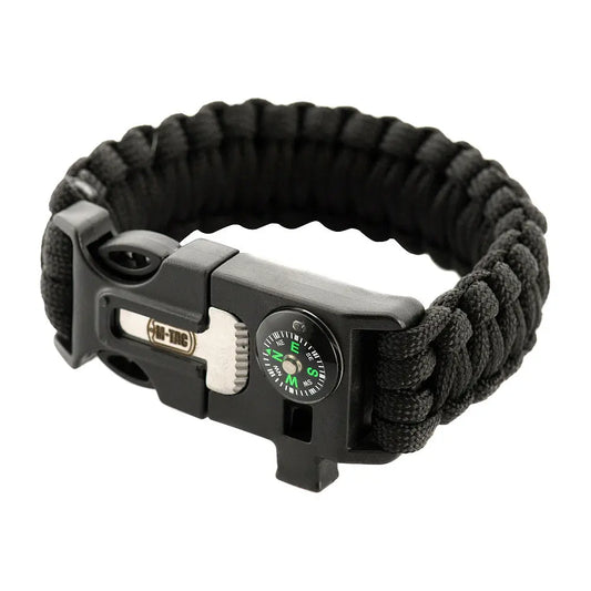 Bratara M-TAC Paracord cu Amnar, Busola si Fluier WARZONESHOP