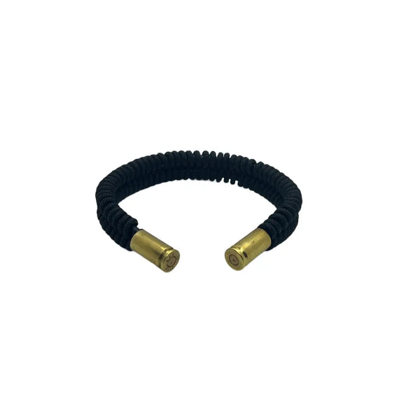 Bratara Paracord Rattle Negru Drop Zone WARZONESHOP