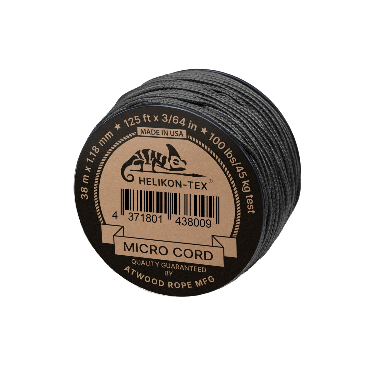 Cordelina micro cord Helikon-Tex, 38 m x 1,18 mm, 45 kg