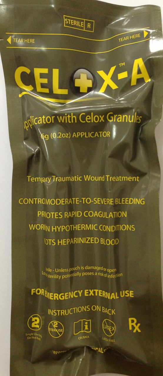 CELOX™-A – Aplicator hemostatic plagi penetrante si sangerari masive WARZONESHOP