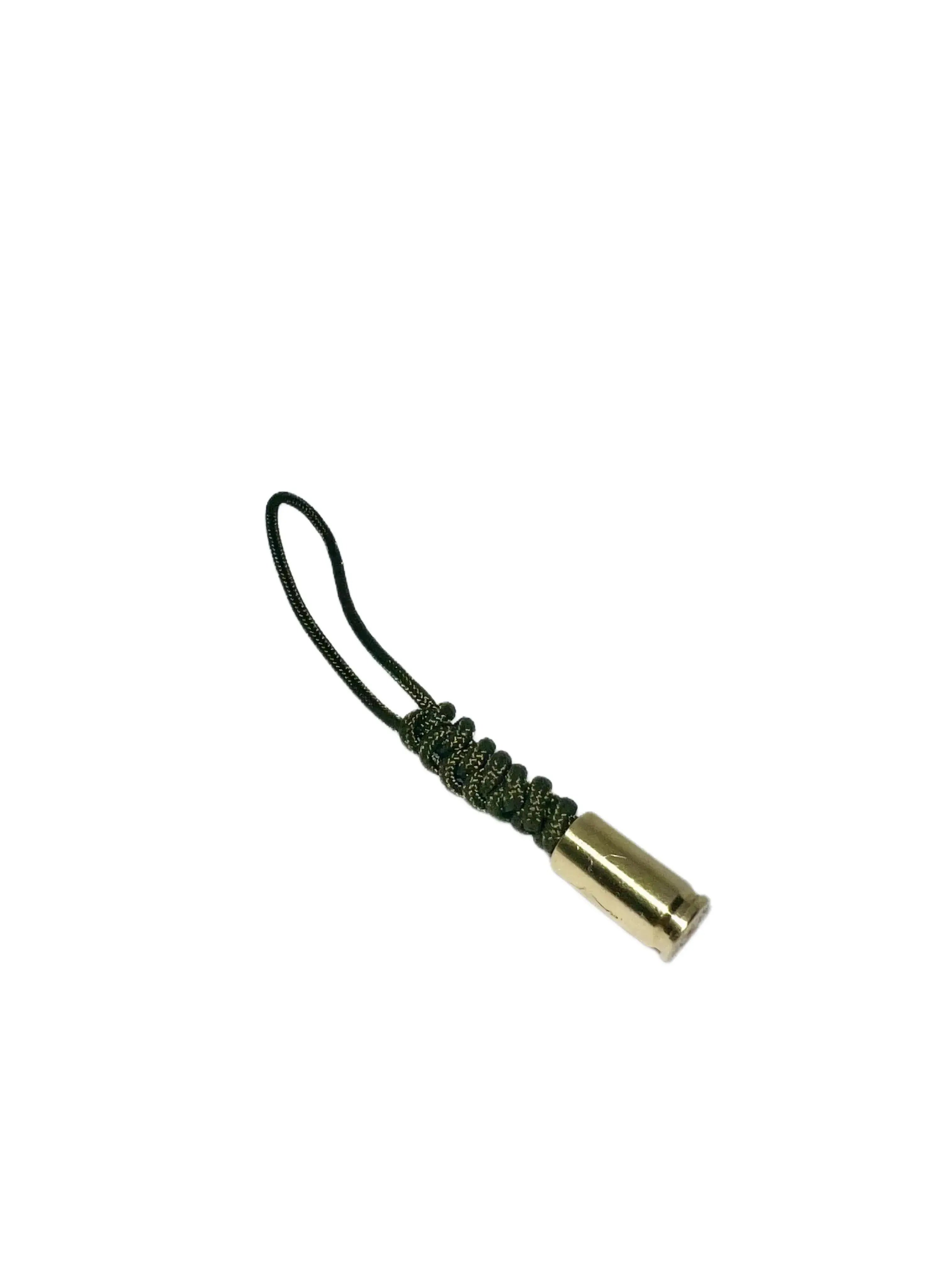 Breloc / Căpăt Fermoar Paracord Talon Cartuș Glonț Micro Olive WARZONESHOP