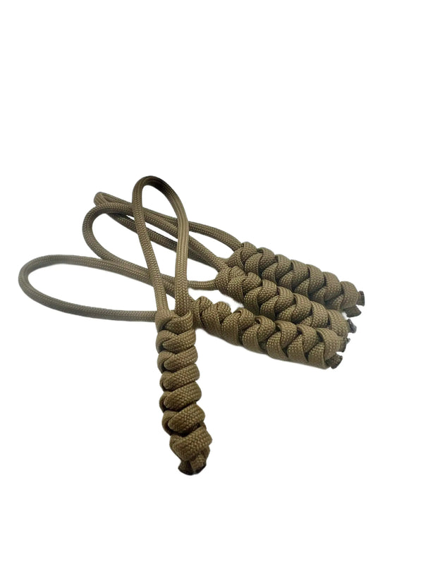 Căpăt Fermoar Paracord Talon Coyote Pachet 4 Bucati WARZONESHOP