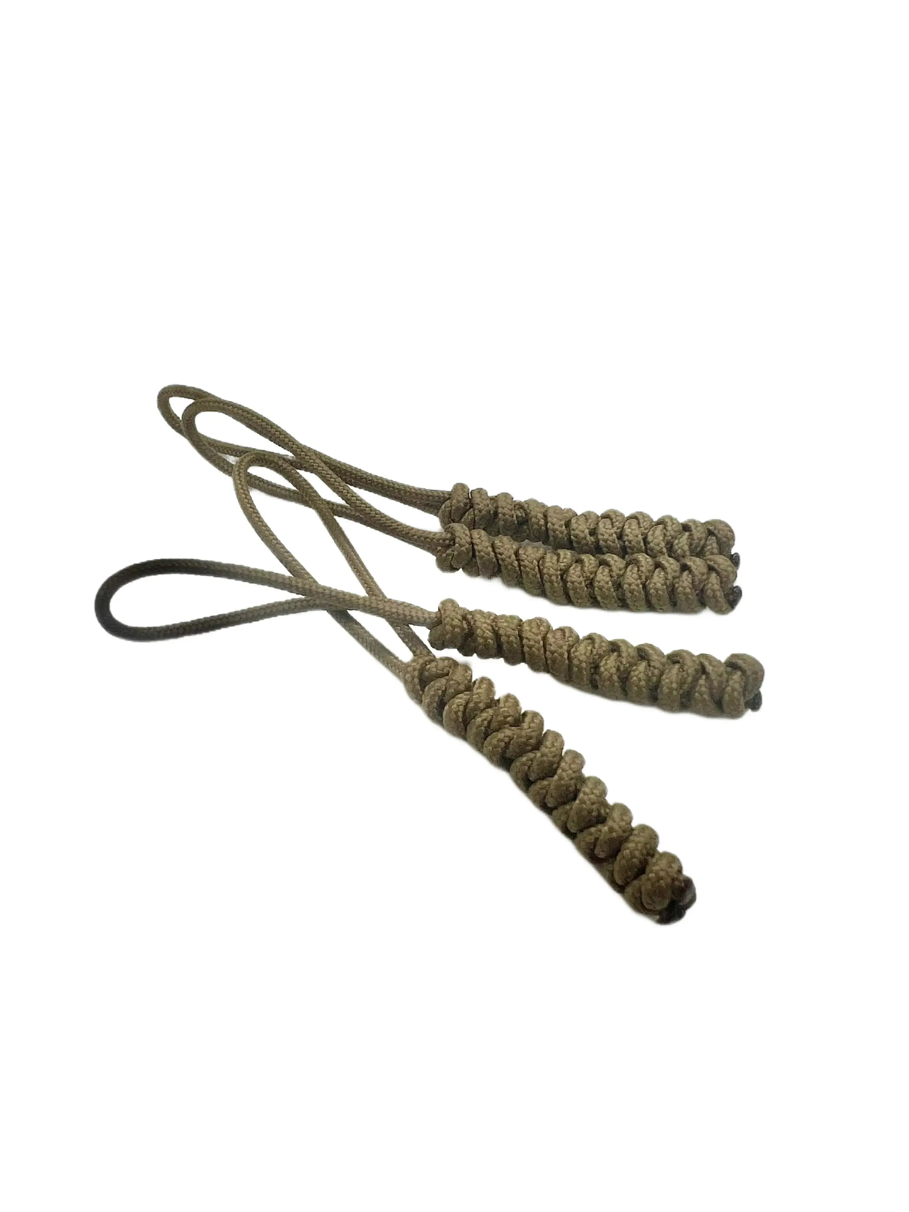 Căpăt Fermoar Paracord Talon Micro Coyote Pachet 4 Bucati WARZONESHOP