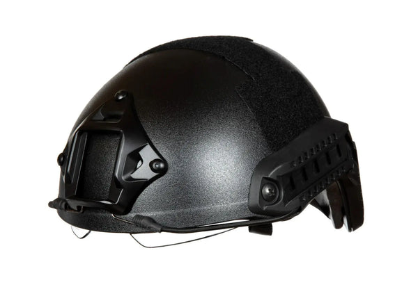 Casca X-Shield MH + goggles neagra ULTIMATE TACTICAL WARZONESHOP