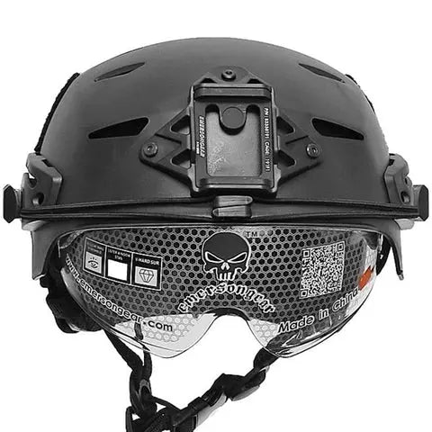 Casca tactica airsoft EXF Emerson cu ochelari inclusi WARZONESHOP