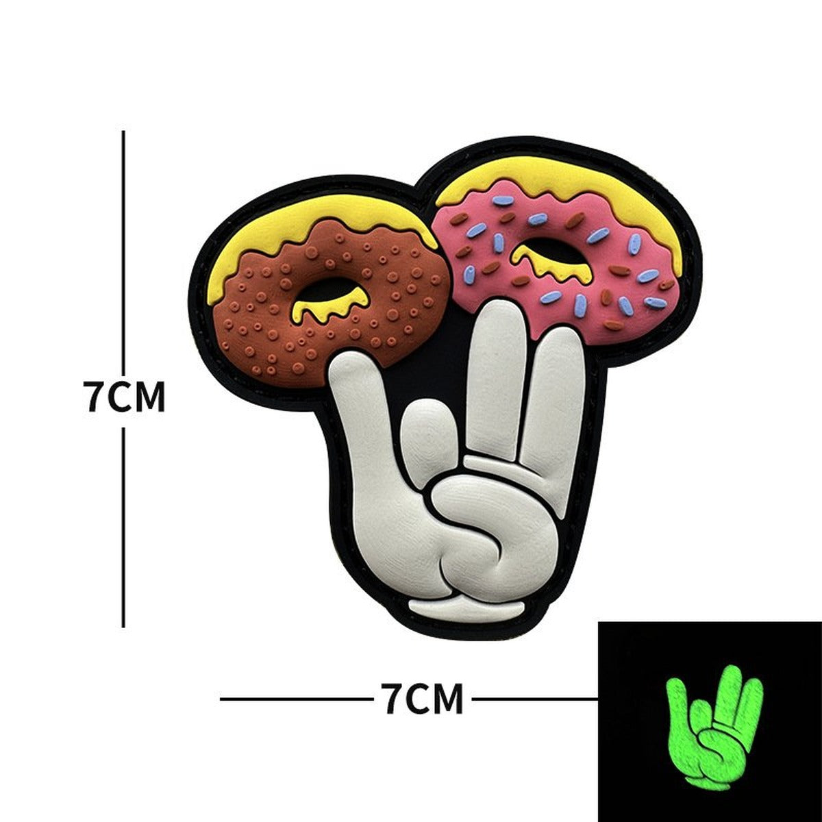 Patch Velcro Donut Finger Delta Armory