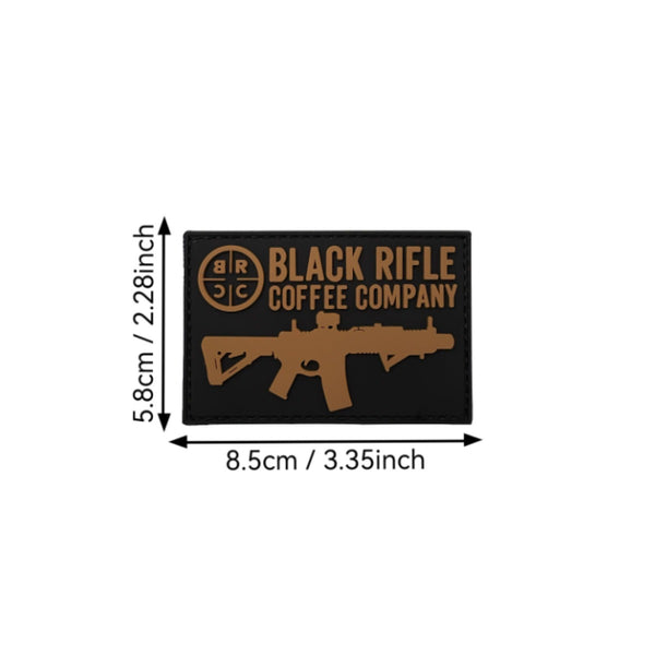 Patch Velcro Black Rifle Coffee Company Delta Armory