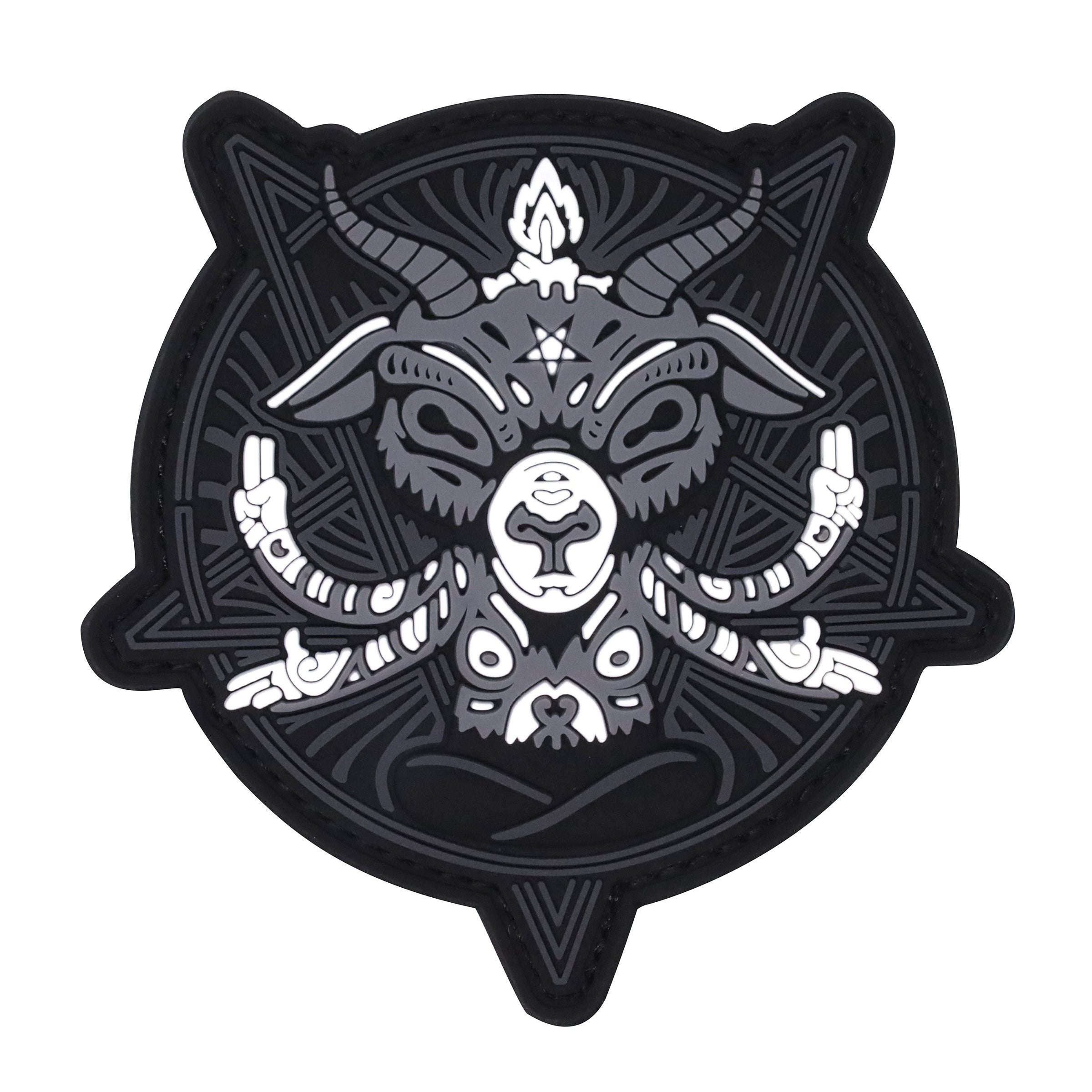 Patch Velcro Bad Decisions Goat Club Delta Armory - Negru