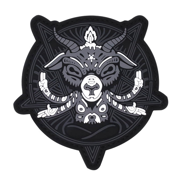 Patch Velcro Bad Decisions Goat Club Delta Armory - Negru