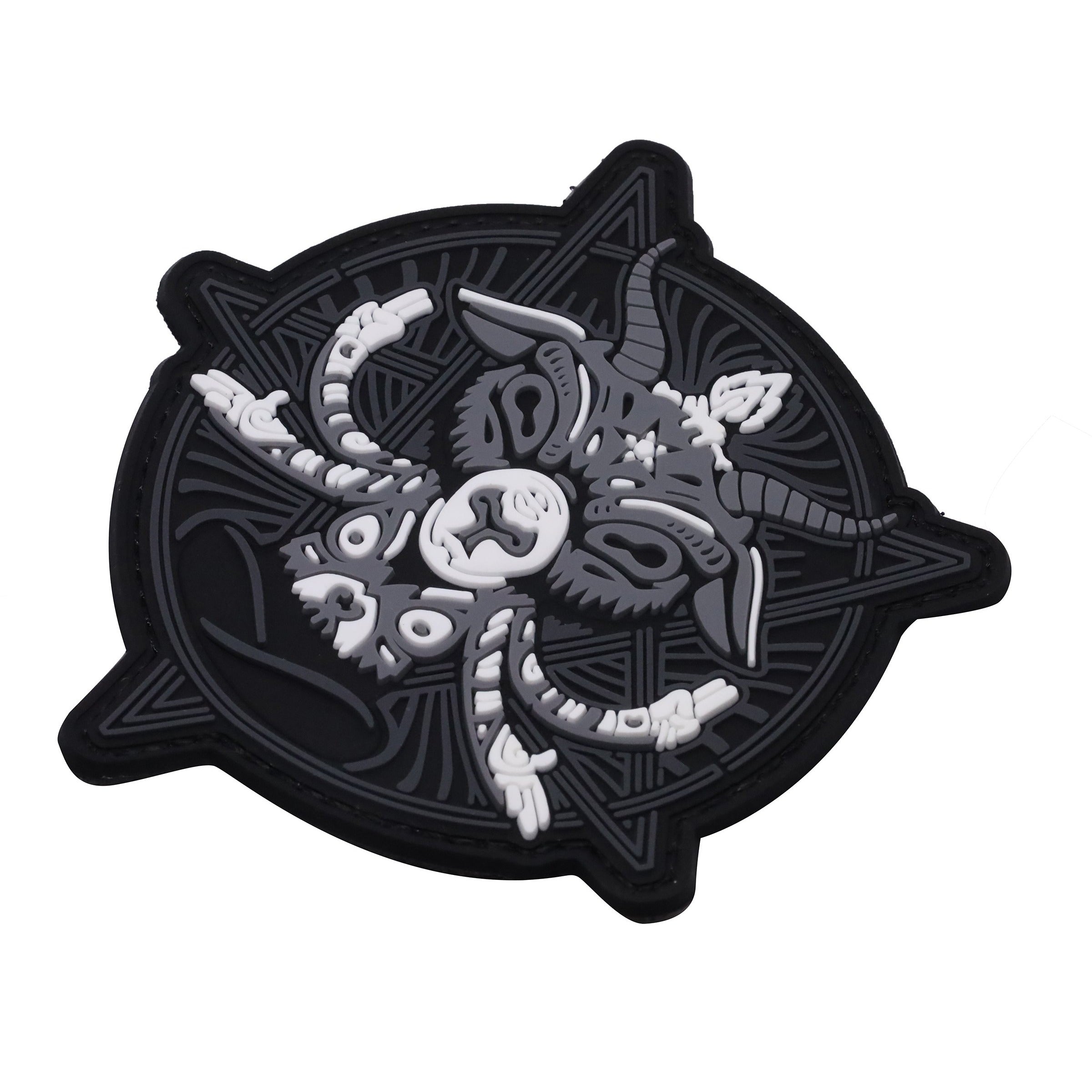 Patch Velcro Bad Decisions Goat Club Delta Armory - Negru