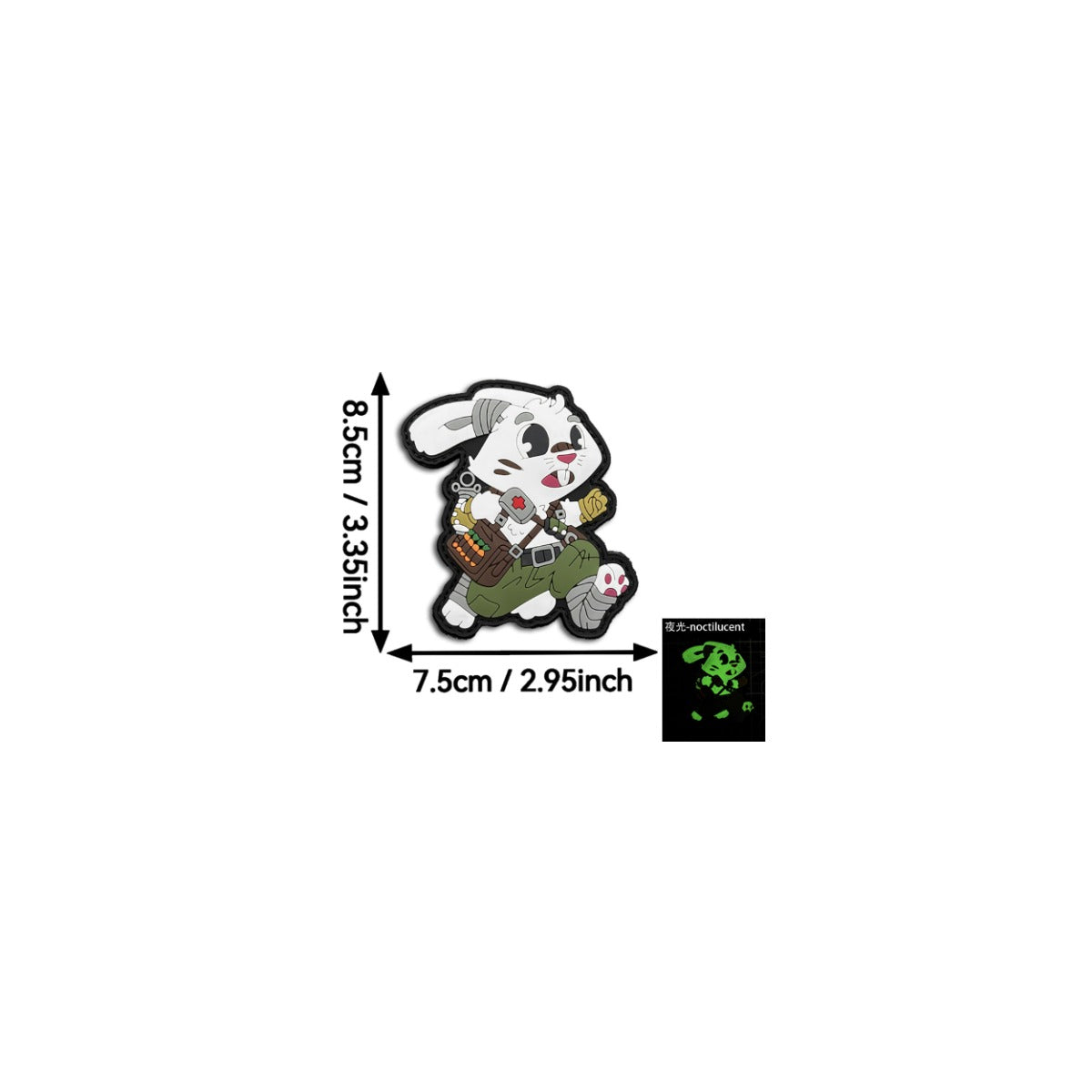 Patch Velcro Medic Bunny Delta Armory