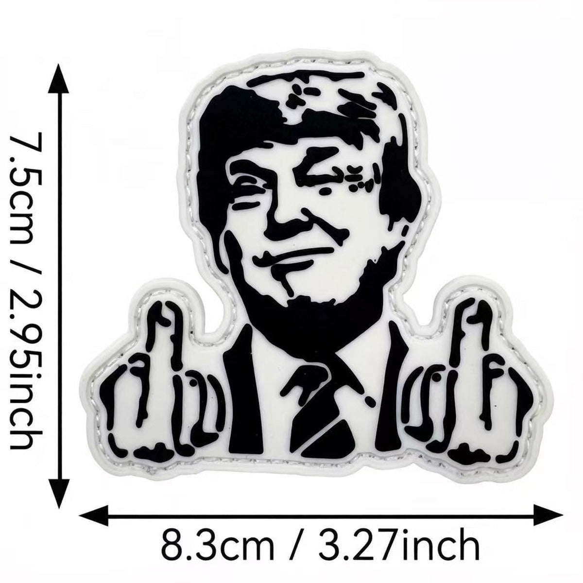 Patch Velcro Gest Satiric Politician Delta Armory