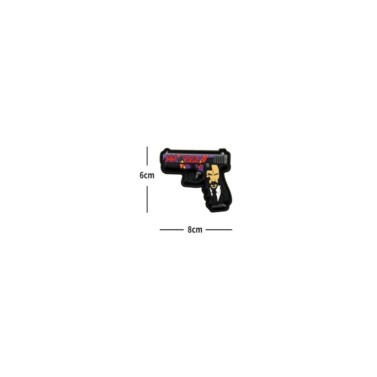 Patch Velcro Baba Yaga Pistol Delta Armory